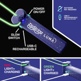 ZipString Luma Glow-in-The-Dark String Toy