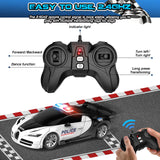 AONEPTR Remote Control Car, One-Click Becoming Robot Transforming Toys Car for Boys, Smooth Deformation, Demo Mode, 360° Rotation, Easy to Use, 2.4GHZ, LED Light, RC Cars for Christmas, Kids, White