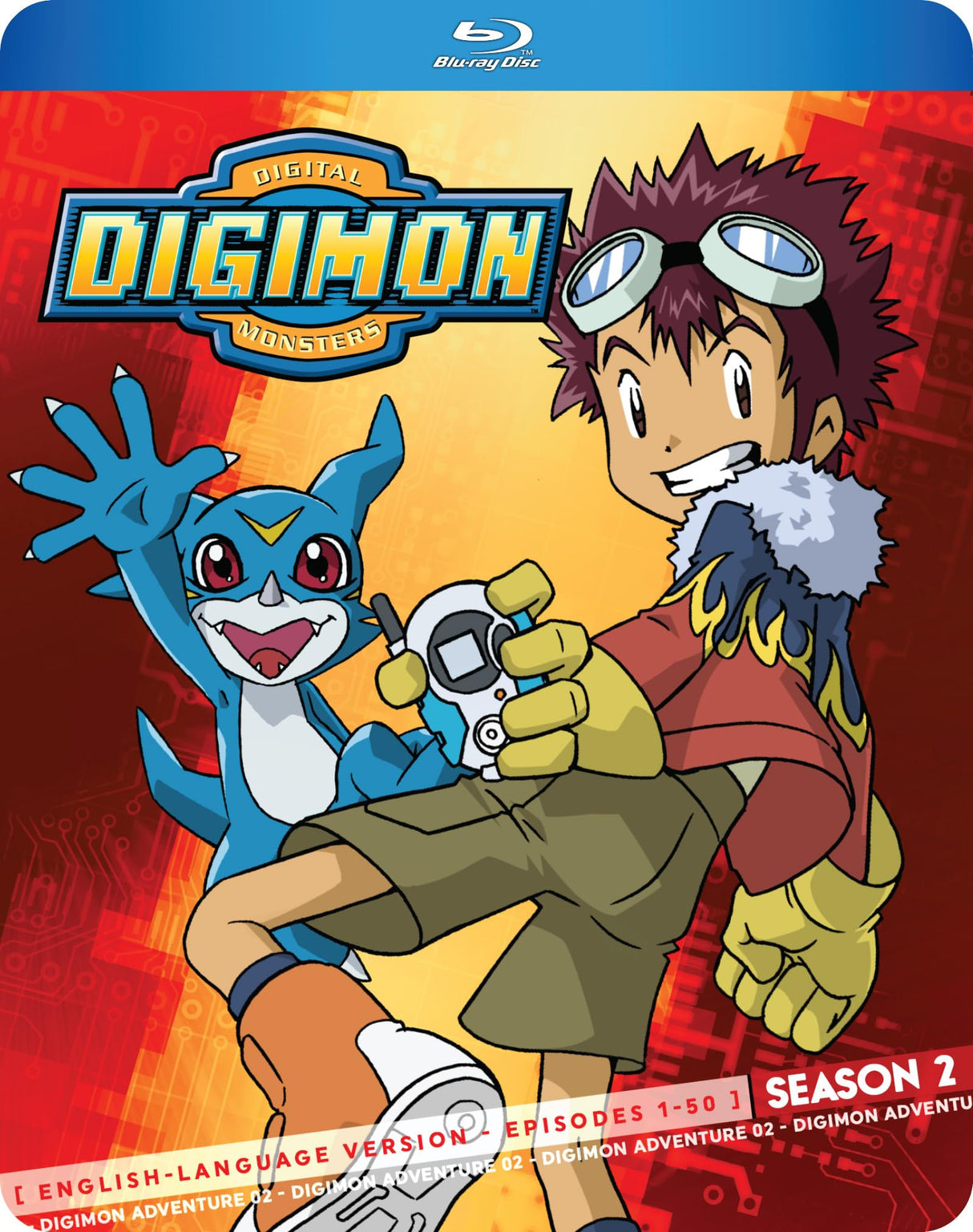Digimon Adventure 02: The Complete Original English Dubbed Season 2 [Blu-ray]