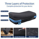 co2CREA Hard Case for Zoom LiveTrak L-6 / L6 Digital Mixer, Portable Travel Storage Bag with Zippered Mesh Pocket, Shockproof EVA Shell and Soft Lining, Fits Cables and Accessories (Case Only)