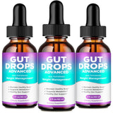 Gut Drops Advanced with Pumpkin Seeds Extract, Gut Drops Advanced Reviews, GutDrops Supplement Liquid Droppers, Maximum Strength, All-Natural Liquid Formula to Maintain Healthy Body, Energy (3 Pack)