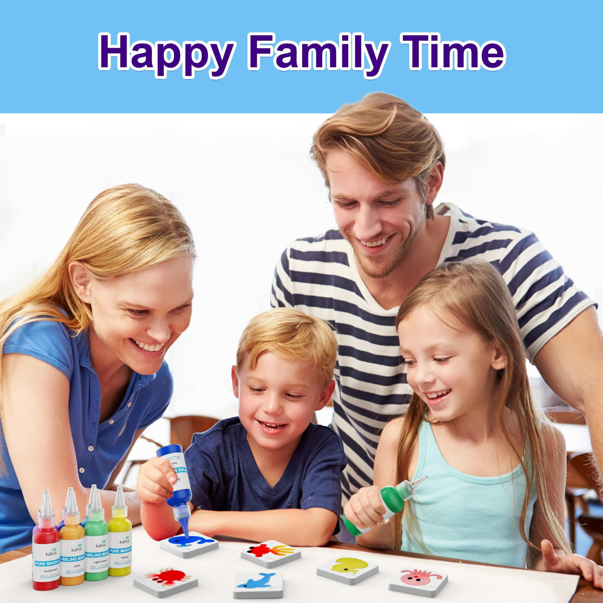 Kiditos Magic Water Elf Toy Kit–Squishies for Kids, 20 Gels & 10 Molds, Magic Gel Water Pets Sensory Toy, Fun DIY Craft Kit，Party Favors, Birthday & Christmas Gifts for Kids Ages 3+