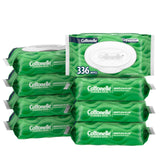 Cottonelle GentlePlus Flushable Wet Wipes with Aloe & Vitamin E, 8 Flip-Top Packs, 42 Wipes Per Pack (336 Total Wipes), Packaging May Vary