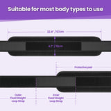 Hip Thrust Belt, Balency Hip Thrust Belt for Dumbbells Heavy, Booty Belt for Hip Thrust, Slip-Resistant Padding Hip Thrust Belt for Gym or Home Workouts, Hip Thrust Band for Dumbbell Kettlebell Plate