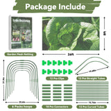 Garden Mesh Netting Kit Protect Fruit Vegetable from Birds Bugs