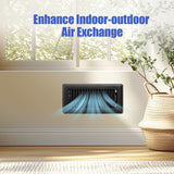 Floor Register 4x10, Floor Vent Covers for Home Floor, Sidewall, Heavy Duty Steel Walkable Floor Grates, Adjustable Air Vent Covers Rust Proof Finish, 4" x 10'' Floor Vent, 6 Pack, Black