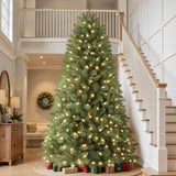 SHareconn 7ft Prelit Artificial Classic Spruce Christmas Tree