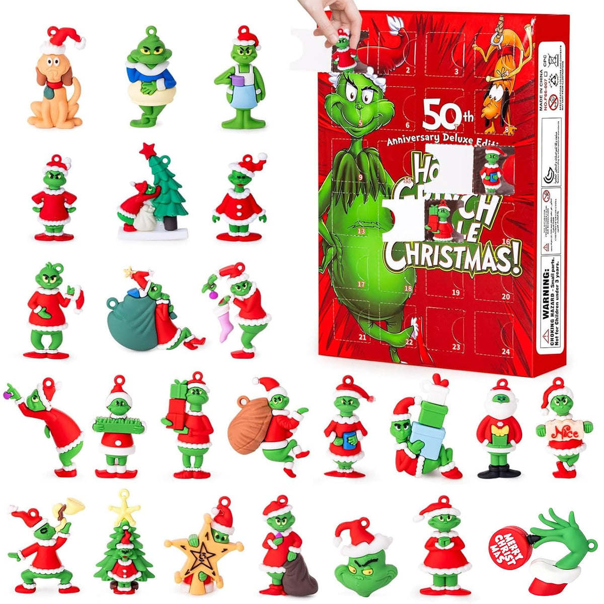 Christmas Advent Calendar 2026,Christmas Countdown Calendar,with 24 Collectible Advent Calendar for Kids Toddler Adult Teens Boy Girls,Xmas Vacation Gifts Idea
