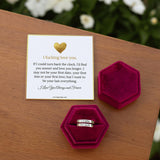 Hope Rings I F♡ing Love You Ring, Adjustable 304 Stainless Steel