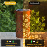 ANYTALK 2Pack Sunflower Solar Lanterns Outdoor Waterproof, Birthday Gifts for Women Mom Grandma, Hanging Solar Lights for Yard, Patio, Porch, Garden Decor, Christmas Gifts for Her/Him