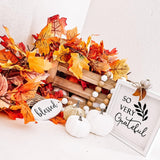 CQURE 7 Pack Fall Leaf Garland, Total 41.3Ft Artificial Fall Vines Autumn Garland Fall Maple Leaves Thanksgiving Decor for Home Wedding Fireplace Christmas