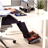 Fellowes 48121 Standard Foot Rest, Graphite