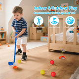 PJG 22 Pcs Toddler Golf Clubs Set, Kids Golf Toys, Birthday Gift Boys Girls