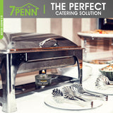 7Penn Buffet Food Warmers for Parties, 12 Pack - 6 Hour Chafing Dish Fuel Cans Catering Food Warmers Buffet Heating Food Warmer Party Canned Heat Burner with Bonus Lid Openers
