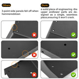 ArlinaL Fence Post Repair Kit, Thickened Steel Anchor Ground Spike