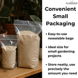 GARDENWISE Fine Sand for Plants – Horticultural Sand for Succulents, Cactus, Potting Mixes, Terrariums & Decorative Indoor Gardens, Made in USA (3 quarts - 8.4 lbs)