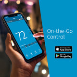 Sensi Smart Thermostat, 100 Years Of Expertise, Wi-Fi, Data Privacy, Programmable, Easy DIY Install, Works With Alexa, Energy Star Certified, Mobile App, ST55