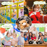 Lenwen 10 Pcs Cat Stuffed Animals Bulk Soft Cuddly Kitten Plush Sets Smitten Kittens Assorted Fluffy Stuffed Cats for Kiddos Birthday Gift Pet Party Favors Halloween Christmas Stuffers(Prone Style)