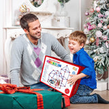 Fort Building Kit for Kids,STEM Construction Toys, Christmas & Birthday Gift for 4 5 6 7 8 9 10 11 12 Years Old Boys and Girls,Ultimate Creative Set for Indoor & Outdoors Activity,140 Pcs,Original