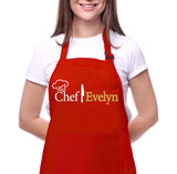 Chef Apron Men, Women, Personalized Adult Aprons for Women and Men, Personalized Baking Gifts, Professional Aprons for Chefs, Men - Women Cooking Gift for Christmas, Birthday, Fathers Day, Mothers Day