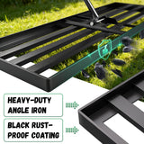 36X12 Lawn Leveling Rake,Lawn Leveler with 78" Long Handle