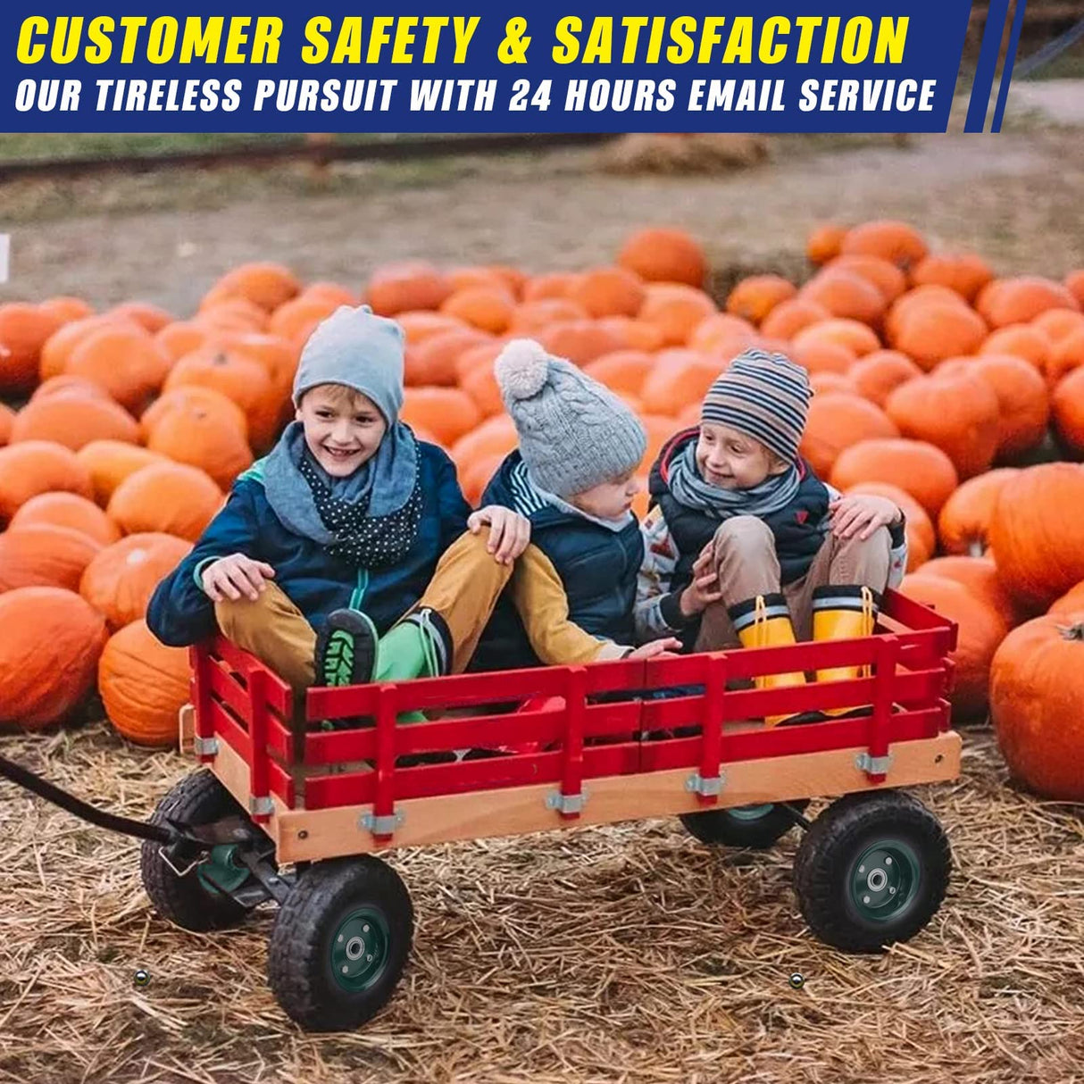 2 Pcs 10" Flat Free Tires Solid Pneumatic Tires Wheels, 4.10/3.50-4 Air Less Tires with 5/8 Center Bearings, for Wheelbarrow/Trolley Dolly/Garden Wagon Carts/Hand Truck/Wheel Barrel/Lawn Mower, 2 Pack