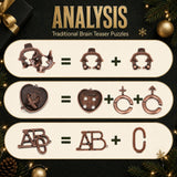 Advent Calendar 2026 Brain Teaser, Teens Adults 24 Days Christmas Countdown