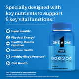 One A Day Multivitamin for Men - Daily Mens Multivitamins with Vitamin D, Zinc, Folic Acid, and B Vitamins, Physical Energy Support, 200 Count