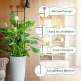 Coomin 32in Monstera Plant Support Trellis for Indoor Plants, 2P