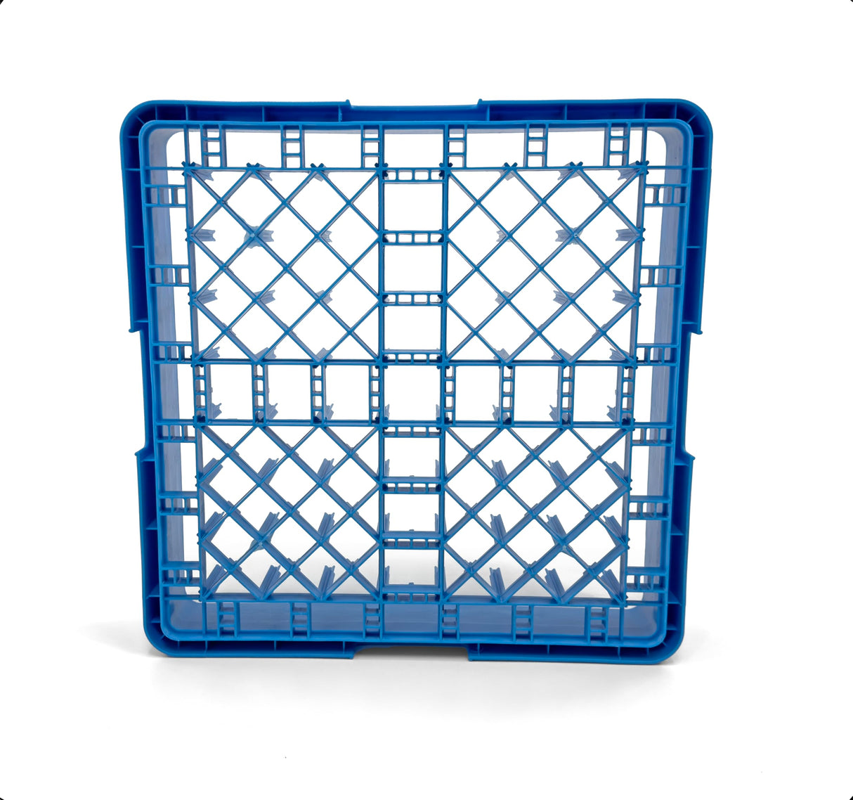 Farag Janitorial Peg Plate Rack for Commercial Dishwasher | Full Size Tray Rack | Polypropylene | Blue