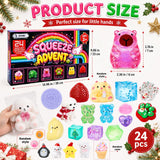 Advent Calendar 2026 Christmas 24 Days Countdown Calendar Squishy Toys