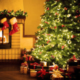 Battery Operated Christmas Lights, 33 FT 100 LED Mini String Lights with Timer and 8 Modes, Green Wire Outdoor Waterproof String Lights for Indoor Holiday Party Garden Decor, Warm White 2 Pack