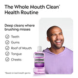 Listerine Total Care Alcohol Free Mouthwash, Fresh Mint, 1L, Pack of 2