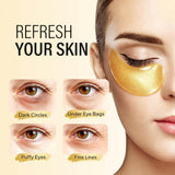 Maskiss 24k Gold Under Eye Patches (25 Pairs), eye mask, Collagen Skin Care Products, Eye Patches for Puffy Eyes, eye masks for dark circles and puffiness