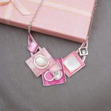 CSY Fashion Bohemian Statement Necklace Earrings Jewelry Set Women's Gifts