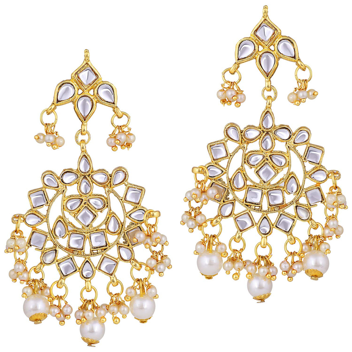 Aheli Indian Faux Kundan Studded Choker Necklace with Maang Tikka Earrings Ethnic Wedding Festive Fashion Bharatanatyam jewellery set Gift for Women