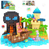 Magnetic Blocks - 150PCS Magnetic Building Blocks Magnet Toys for Kids Age 3-5 4-8 5-7 8-12, Mine Magnet World Craft Construction, Stacking Sensory Toy Christmas Birthday Gifts for Boys Girls