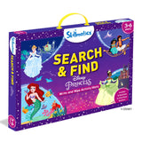Skillmatics Search and Find Disney Princess Educational Game - Reusable Preschool Learning Activities, Christmas Toys, Art & Crafts, Gifts for Toddlers & Kids of Ages 3, 4, 5, 6