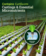 FoxFarm Grow Big Hydroponic Plant Food - 3-2-6 Liquid Plant Fertilizer for Lush Vegetative Growth in Hydroponic Systems - Liquid Concentrate with Earthworm Castings & Micronutrients - 1 Quart