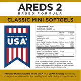 Viteyes AREDS 2 Classic Macular Health Formula Softgels, Eye Health Vitamin to Support a Healthy Macula, Lower Zinc, Eye Vitamins, Macular Vitamins, Beta-Carotene Free, 210 Softgels…