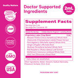 Pink Stork Gentle Birth & Labor Prep Tincture – Red Raspberry Leaf, Blue Cohosh & 9 Herbs – Natural Third Trimester + Postpartum Recovery Support – Uterine Tone, Hormone Balance, Lactation Aid – 2 oz