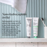 Boka Fluoride Free Toothpaste Nano Hydroxyapatite, Helps Remineralize, Appropriate for Sensitive Teeth, Whitening - for Adult, Kids Oral Care - Refresh Mint Flavor, 4 Fl Oz 3Pk