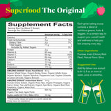 Amazing Grass Greens Blend Superfood: Super Greens Powder with Spirulina, Chlorella, Beet Root Powder, Digestive Enzymes, Prebiotics & Probiotics, Original, 60 Servings (Packaging May Vary)