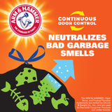 Hefty Ultra Strong 13 Gallon Trash Bags, Black Tall Kitchen Trash Bags 13 Gallon Size, Break Resistant Drawstring Enclosure, Continuous Odor Control, Blackout, Clean Burst Scent, 110 Bags