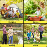Wagons Cart Foldable, 360LBS Collapsible Wagon Cart with Wheels, Portable All Terrain Folding Utility Grocery Wagon for Shopping Camping Groceries Outdoor Sports, Heavy Duty, Rolling