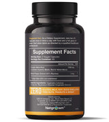 Natgrown Organic Maca Root Powder Capsules 1500 mg with Black + Red + Yellow Peruvian Maca Root Extract Supplement for Men and Women - Vegan Pills