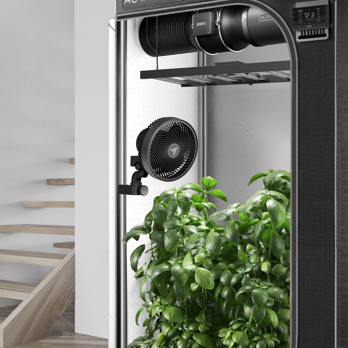 AC Infinity CLOUDRAY S9 Grow Tent Clip Fan 9”