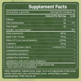 LanranBee Apple Cider Vinegar Gummies with Vitamins B12 Multivitamin ACV Supplement Gummy –Supports Digestion, Energy, Weight Management & Gut Health – Vegan, Non-GMO, Gluten-Free – 120 Count