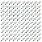 BORT 100 Pack C9 LED Replacement Light Bulb, C9 LED Bulbs for Christmas Outdoor String Lights, E17 Intermediate Base, Commercial Grade Holiday Bulbs Warm White 2700K