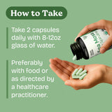 Atlantic Naturals Sea Moss with Spirulina Superfood Capsules - Multivitamin Supplement Supports Healthy Iron and Immune Health, Alternative to Seamoss Gel and Powder - Irish Sea Moss Capsules (120 ct)